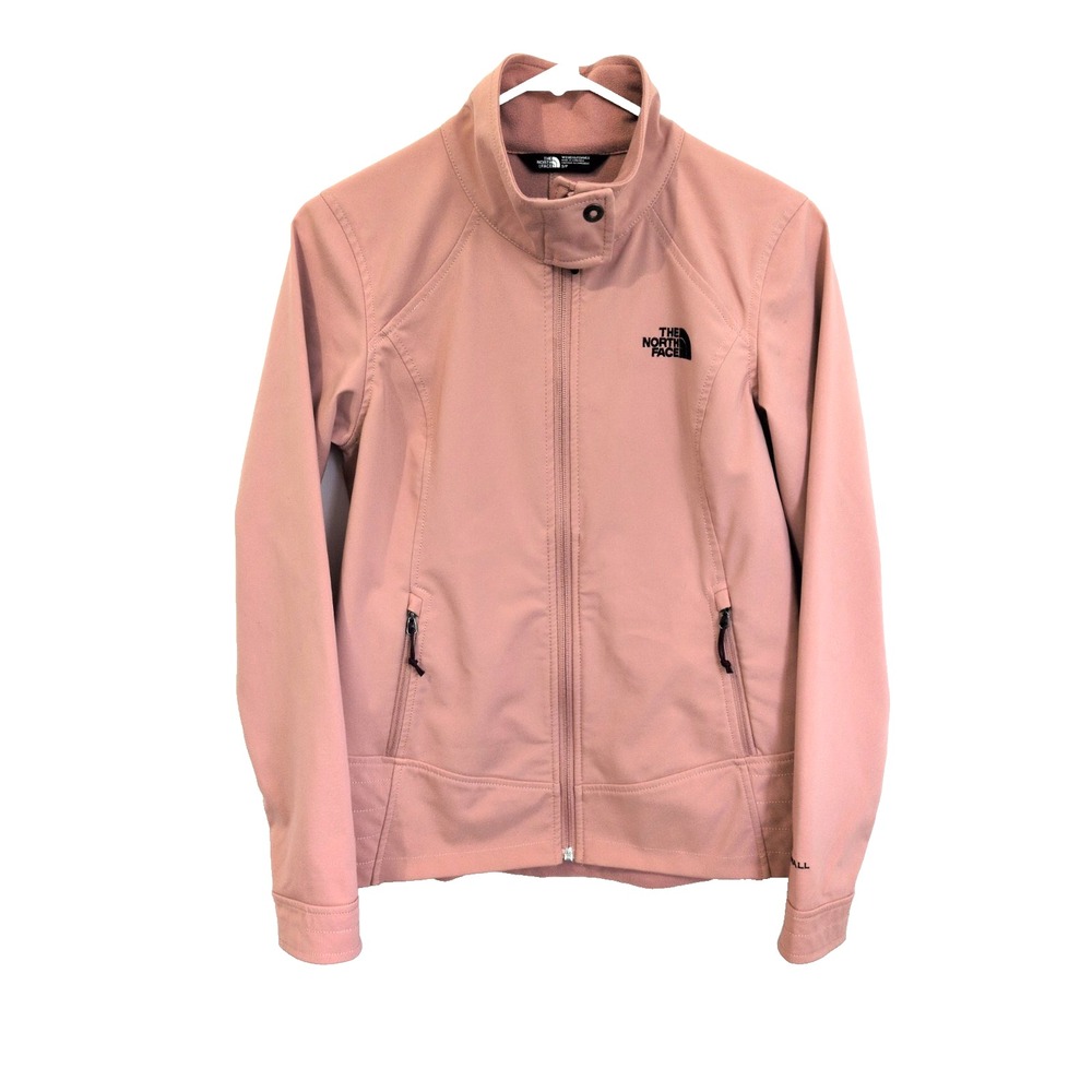 The North Face Women's Calentito 2 Jacket Windwall Peach w/ Maroon Logo S/P